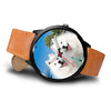 Samoyed Dog Print Wrist Watch
