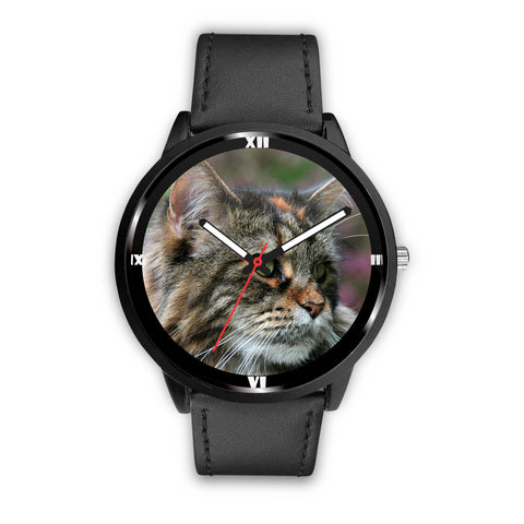 Beautiful Maine Coon Cat Print Wrist Watch