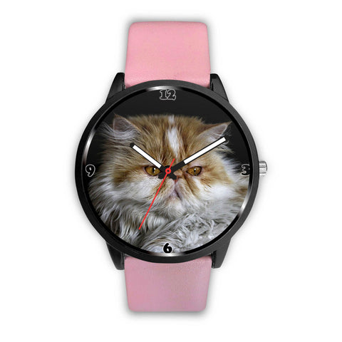 Cute Persian Cat Print Wrist Watch