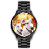 Lovely Bull Terrier Print Wrist Watch