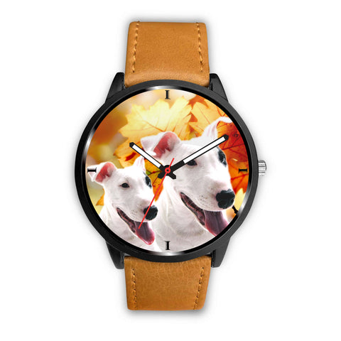 Lovely Bull Terrier Print Wrist Watch