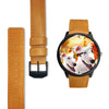 Lovely Bull Terrier Print Wrist Watch