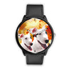 Lovely Bull Terrier Print Wrist Watch