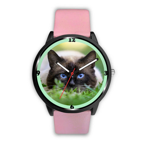 Amazing Siamese Cat Print Wrist Watch