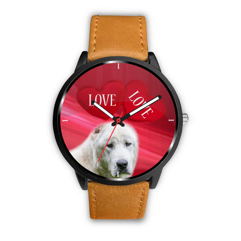 Central Asian Shepherd Dog Print Wrist Watch