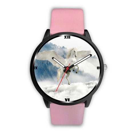 Flying Unicorn Print Wrist Watch