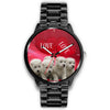 Central Asian Shepherd Puppies Print Wrist Watch