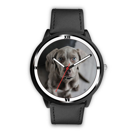 Cute Weimaraner Dog Print Wrist Watch