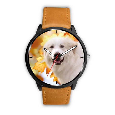 Cute Great Pyrenees Dog Print Wrist Watch