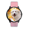 Cute Great Pyrenees Dog Print Wrist Watch