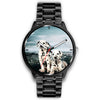 Cute Dalmatian Puppy Print Wrist Watch