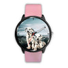 Cute Dalmatian Puppy Print Wrist Watch