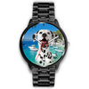 Lovely Dalmatian Dog Print Wrist Watch