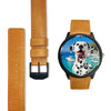 Lovely Dalmatian Dog Print Wrist Watch