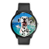 Lovely Dalmatian Dog Print Wrist Watch