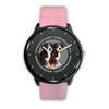 Greater Swiss Mountain Puppies Print Wrist Watch