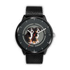 Greater Swiss Mountain Puppies Print Wrist Watch