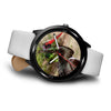 Black Stork Bird Print Wrist Watch