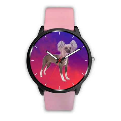 Amazing Chinese Crested Dog Print Wrist Watch