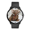 Small Oriental Shorthair Cat Print Wrist Watch