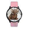 Small Oriental Shorthair Cat Print Wrist Watch