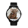 Small Oriental Shorthair Cat Print Wrist Watch