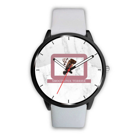 Cute Smooth Fox Terrier Print Wrist Watch