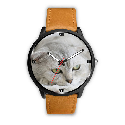 Cute Scottish Fold Cat Print Wrist Watch