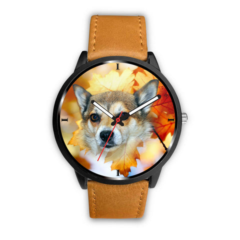 Norwegian Lundehund Print Wrist Watch