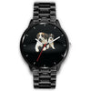 Cute English Foxhound with Puppy Print Wrist Watch