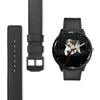 Cute English Foxhound with Puppy Print Wrist Watch