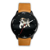 Cute English Foxhound with Puppy Print Wrist Watch