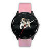 Cute English Foxhound with Puppy Print Wrist Watch