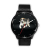 Cute English Foxhound with Puppy Print Wrist Watch