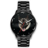 Norwegian Elkhound Print Wrist Watch
