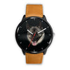 Norwegian Elkhound Print Wrist Watch