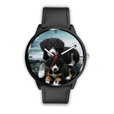 Entlebucher Mountain Dog Print Wrist Watch