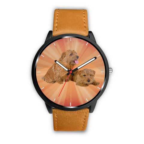 Norfolk Terrier Puppies Print Wrist Watch