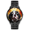 Cute Bernese Mountain Dog Print Wrist Watch