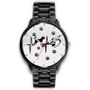 Dog heart Print Wrist Watch
