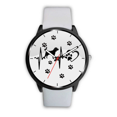 Dog heart Print Wrist Watch