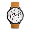 Dog heart Print Wrist Watch
