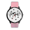 Dog heart Print Wrist Watch
