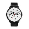 Dog heart Print Wrist Watch