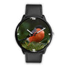 Bullfinch Bird Print Wrist Watch