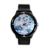 Lion Snowy Print Wrist Watch