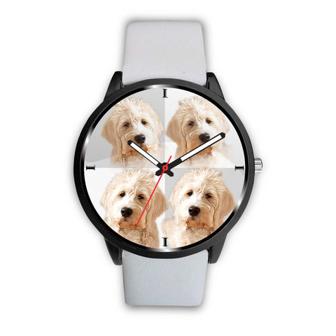 Goldendoodle Print Wrist Watch