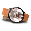 Miniature American Shepherd Print Wrist Watch