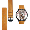 Miniature American Shepherd Print Wrist Watch