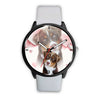 Miniature American Shepherd Print Wrist Watch
